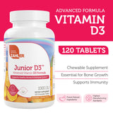 Zahler Junior D3 empaque naranja con certificación Kosher