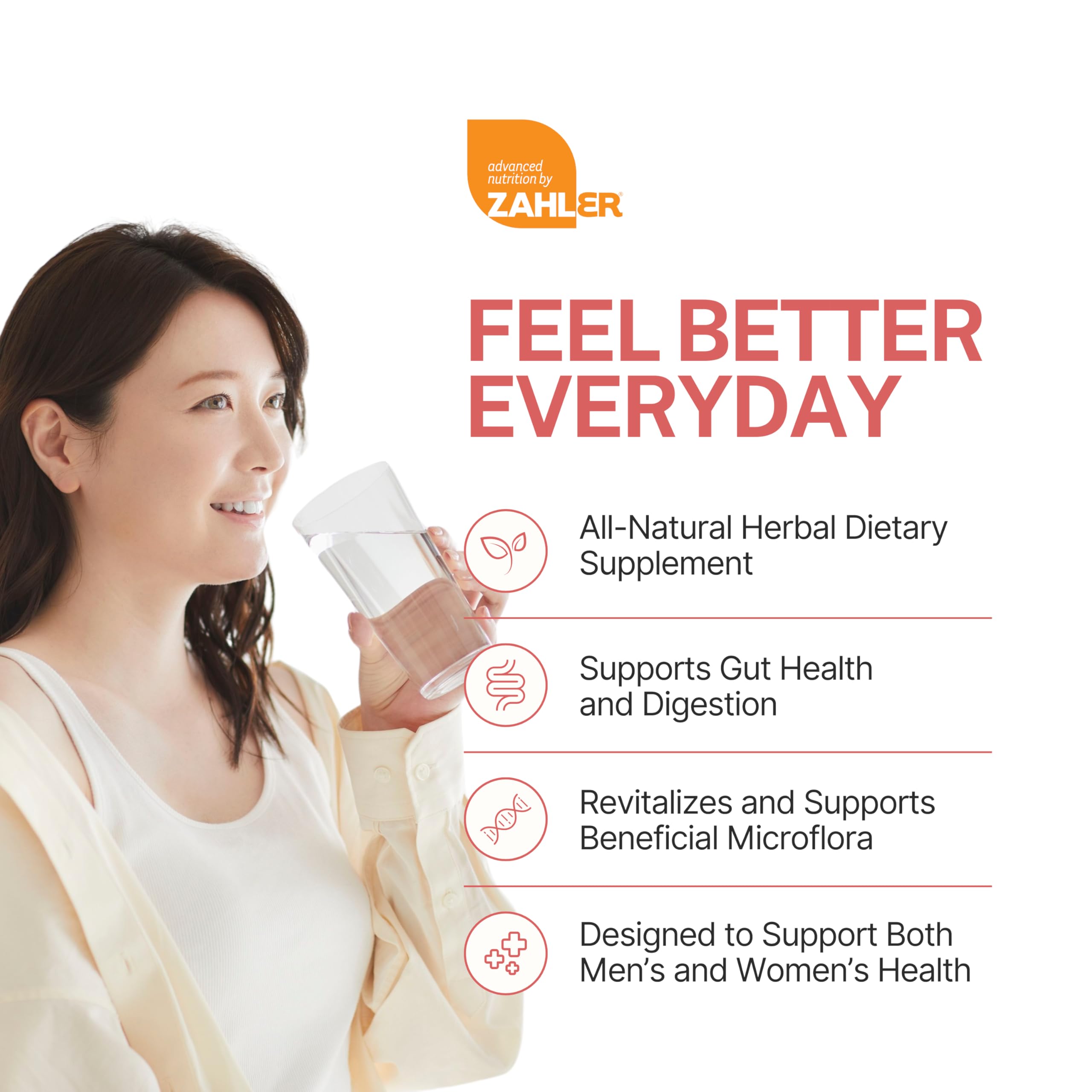 Zahler ParGuard ingrediente ajo, valor nutritivo para el intestino