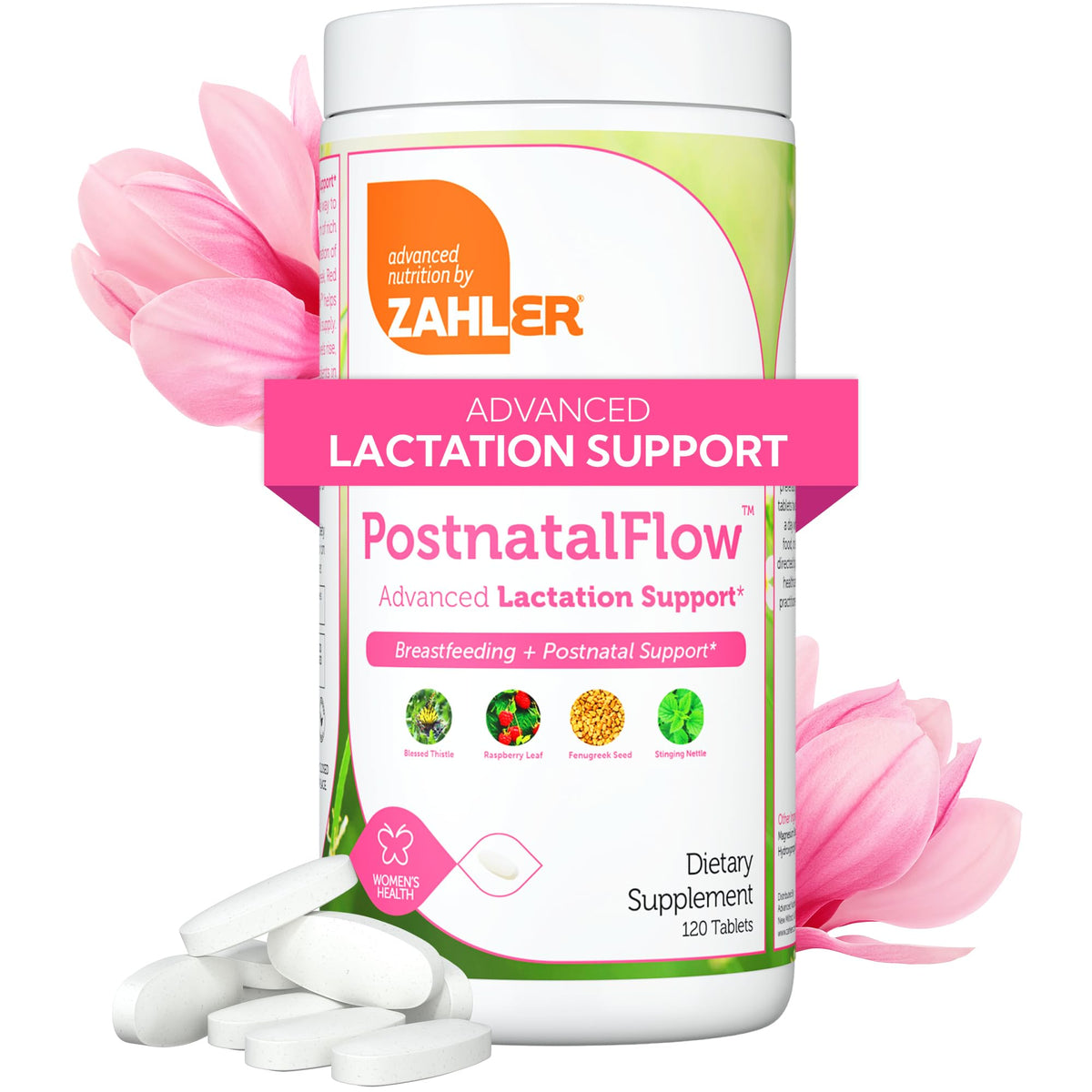 Zahler Postnatal Flow - botella frente: apoyo a la lactancia