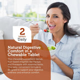 Tabletas masticables Zahler con sabor frutal para uso diario