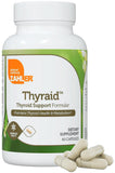 Zahler Thyraid, botella de cápsulas, apoyo tiroideo diario y equilibrado.
