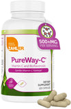 Zahler Vitamina C 500 mg con bioflavonoides en botella; apoyo suave al sistema inmune.