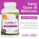 Zahler Vitamina C 500 mg con bioflavonoides cápsulas; fácil de digerir y favorece la absorción.