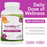 Zahler Vitamina C 500 mg con bioflavonoides para mejor absorción.