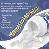 Envase plástico duradero de Zaigon Benfotiamina para almacenamiento seguro.