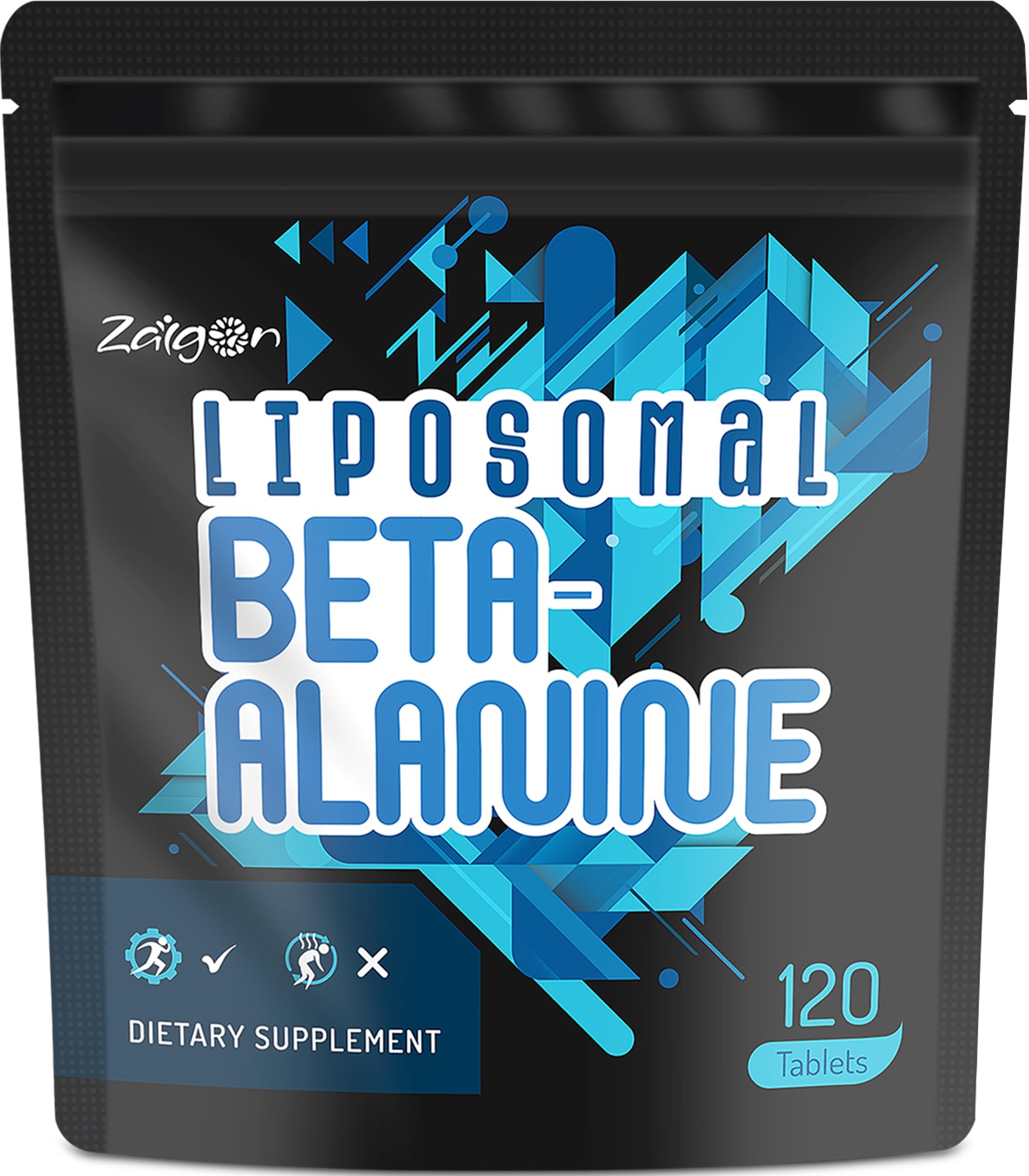 Zaigon beta-alanina liposomales 2000 mg, tableta para entrenamiento con mayor energía
