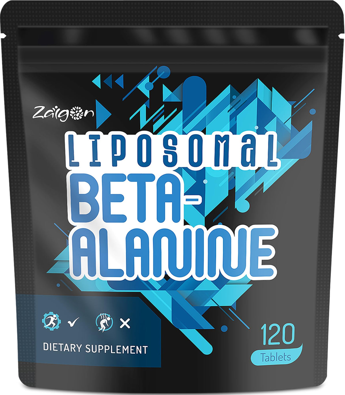 Zaigon beta-alanina liposomales 2000 mg, tableta para entrenamiento con mayor energía