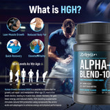 Zaigon HGH matriz adaptogena con ashwagandha, rhodiola y ginseng para resiliencia.