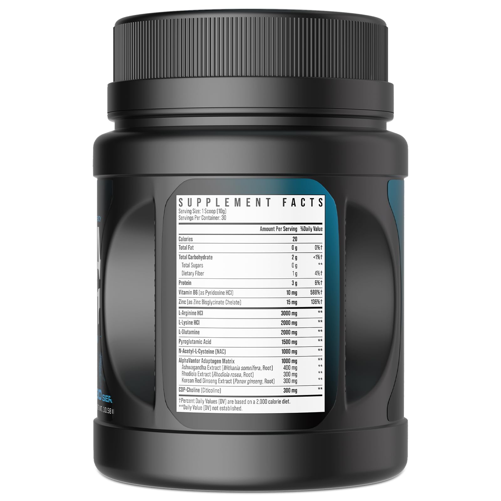 Zaigon HGH polvo sabor cereza negra para consumo diario.