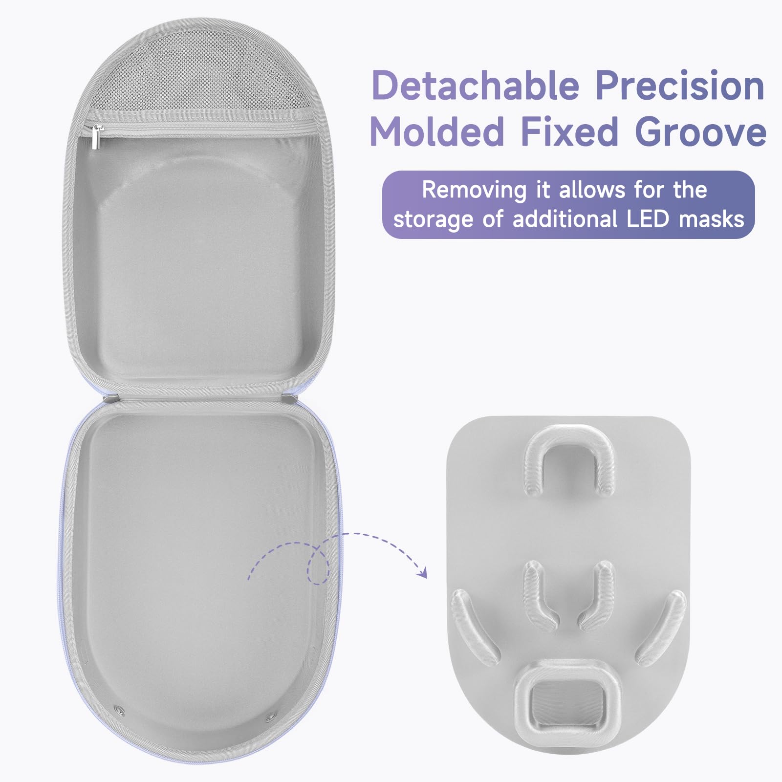 Protección duradera contra golpes y arañazos para la Shark CryoGlow LED.