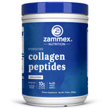 Zammex Collagen Peptides polvo en bote para cabello y piel saludables