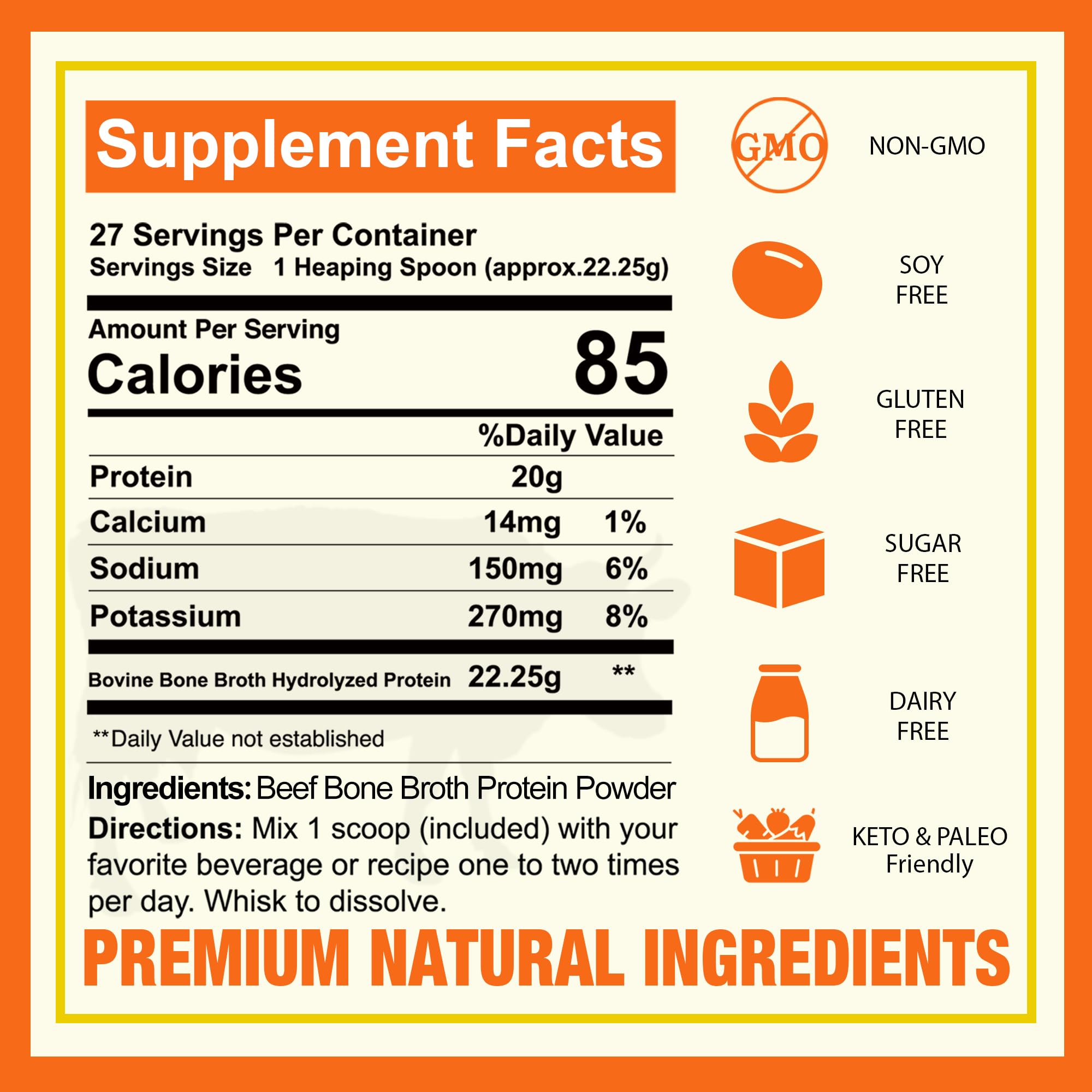 Zammex Proteína 20 g por porción, perfecta para añadir al smoothie diario