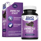 ZAND Immune Fast: caramelos de saúco en envase, posible apoyo para la función inmune.