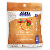 Pastillas ZAND Immunity Naranja C para la garganta; alivio suave y sabor a naranja.