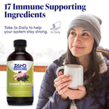 Etiqueta de Zand Insure Herbal identifica ingredientes clave
