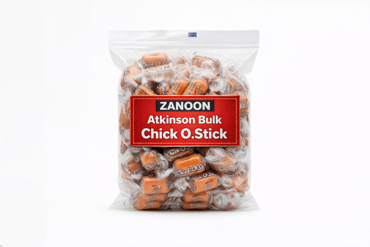 ZANOON Palitos crujientes de coco y cacahuate, snack rápido.