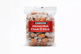 ZANOON Palitos crujientes de coco y cacahuate, snack rápido.