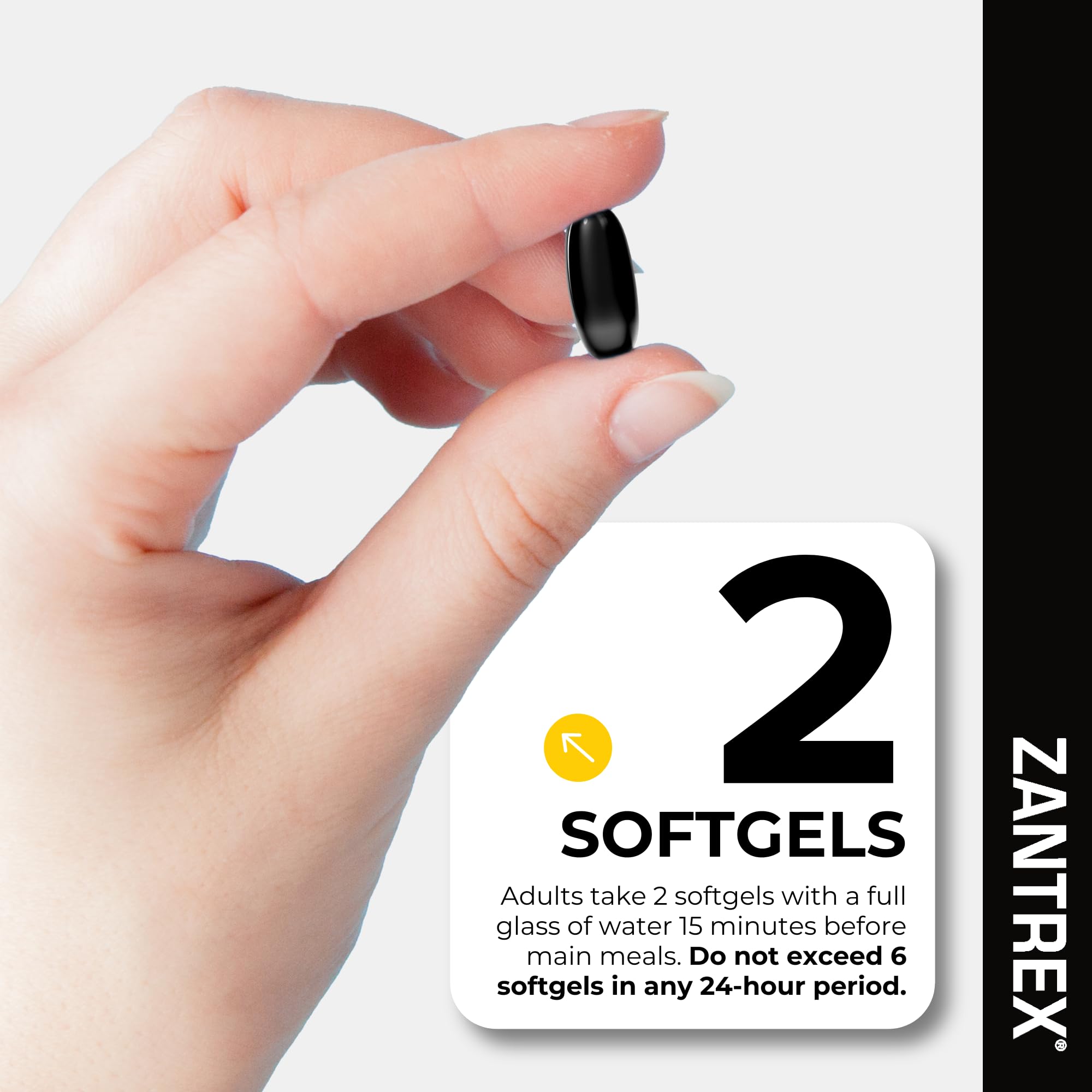 Zantrex Black, dosis diaria para plan de energia.