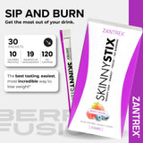 Zantrex SkinnyStix taza de yerba mate, energía natural al instante.