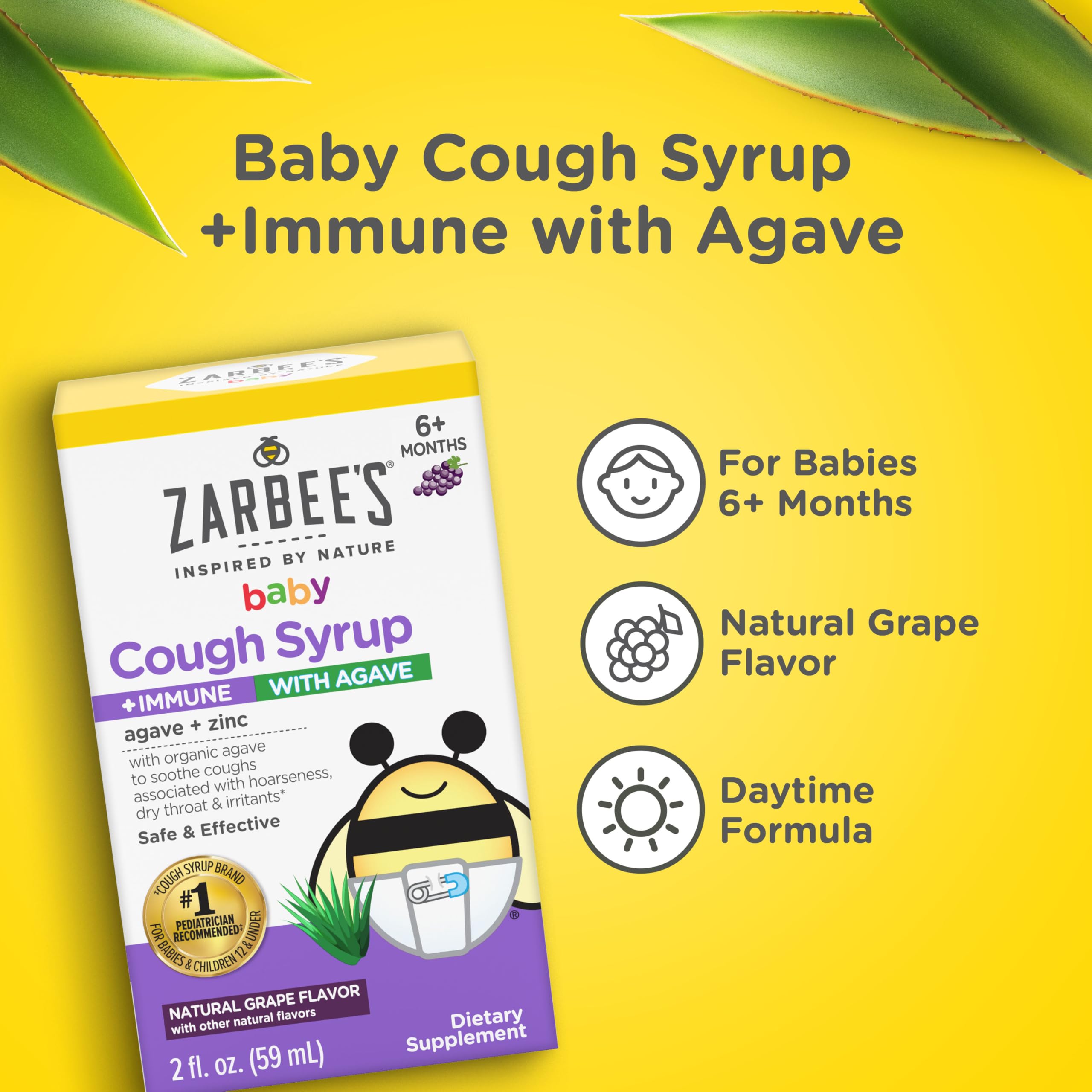 Zarbee's: dosis de 3 ml con cuentagotas para tomas seguras.