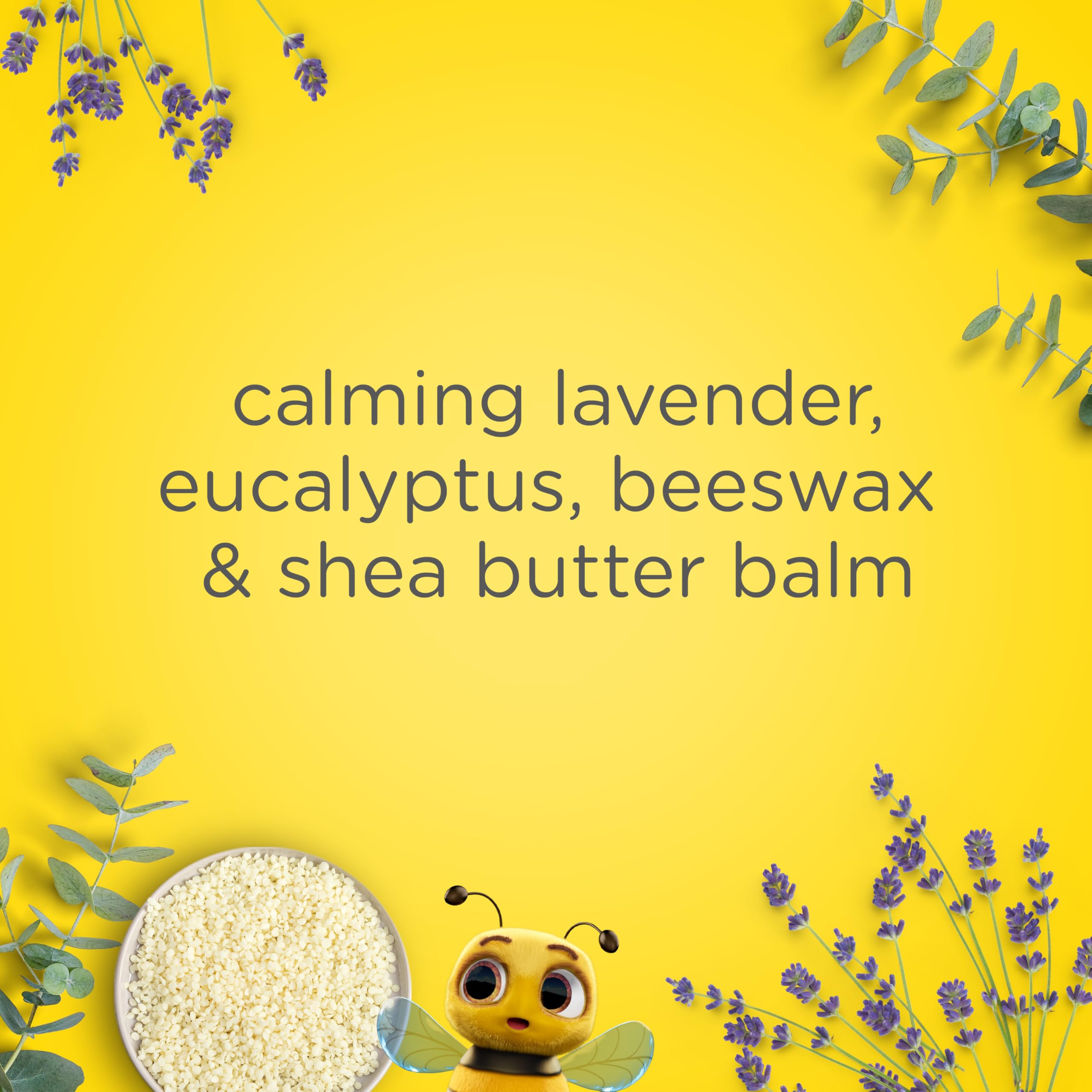 Zarbee's Balsamo con eucalipto y lavanda, aroma suave para la piel.