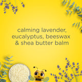 Zarbee's Balsamo con eucalipto y lavanda, aroma suave para la piel.