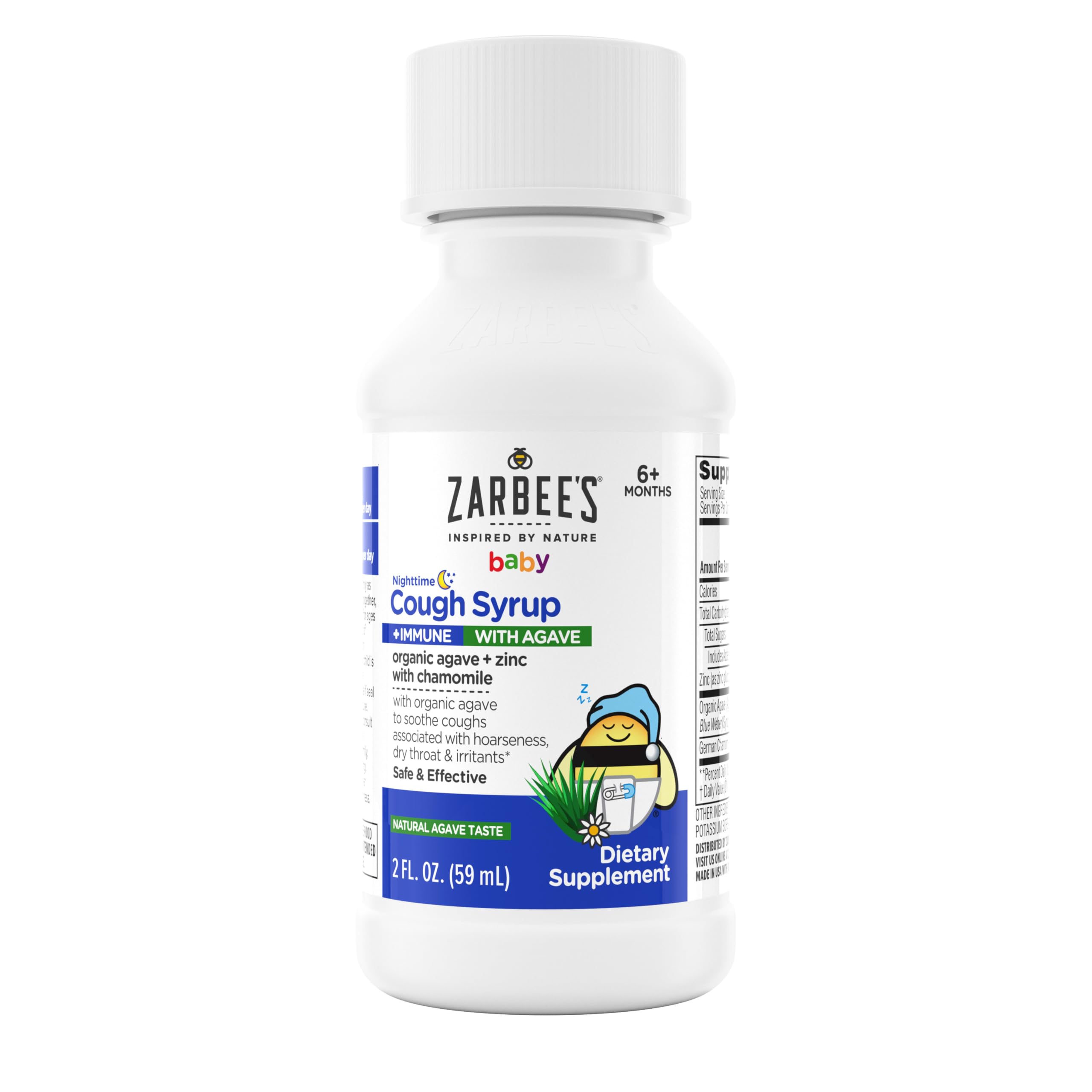 Gotero de Zarbee's con dosis precisa de 3 mL para comodidad nocturna