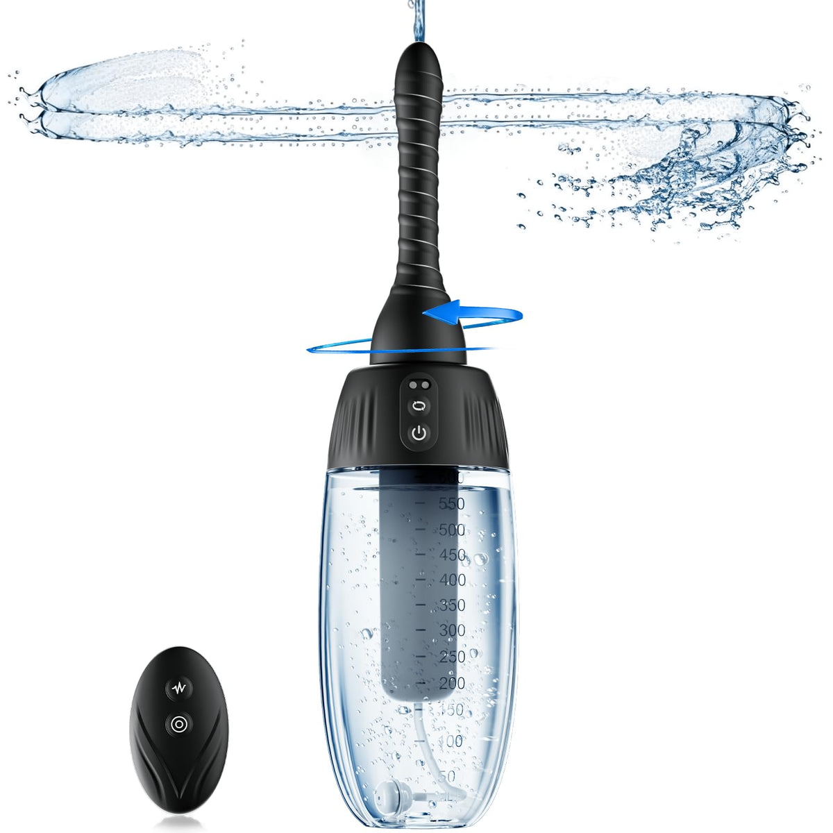 Zatsaog douche anal automatico rotante con limpieza profunda en 360°.