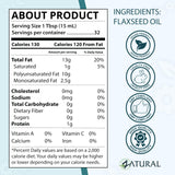 Zatural Aceite de linaza tratamiento nocturno para cabello suave y nutrido