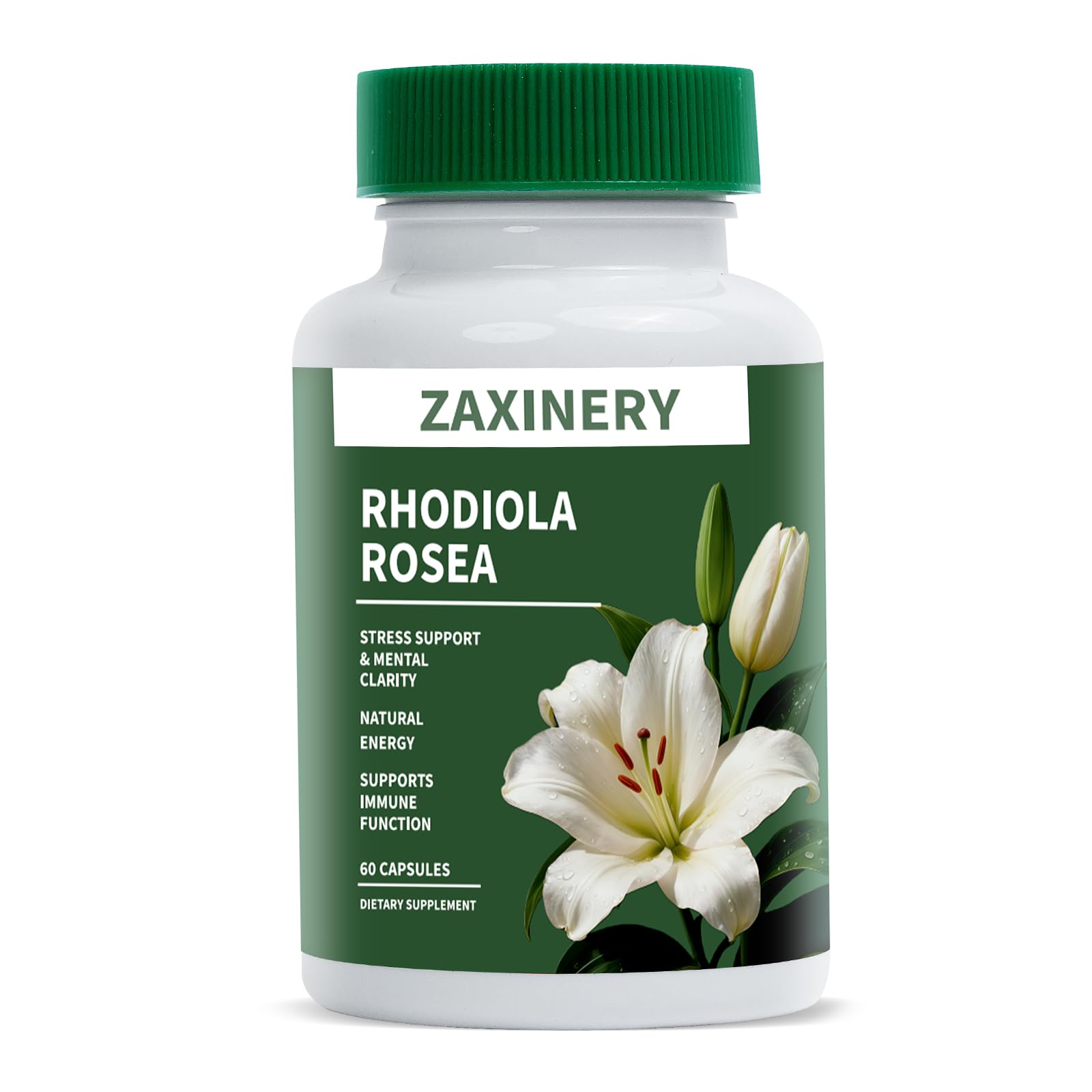 ZAXINERY Rhodiola 500mg cápsula: aporta energía diaria y claridad mental