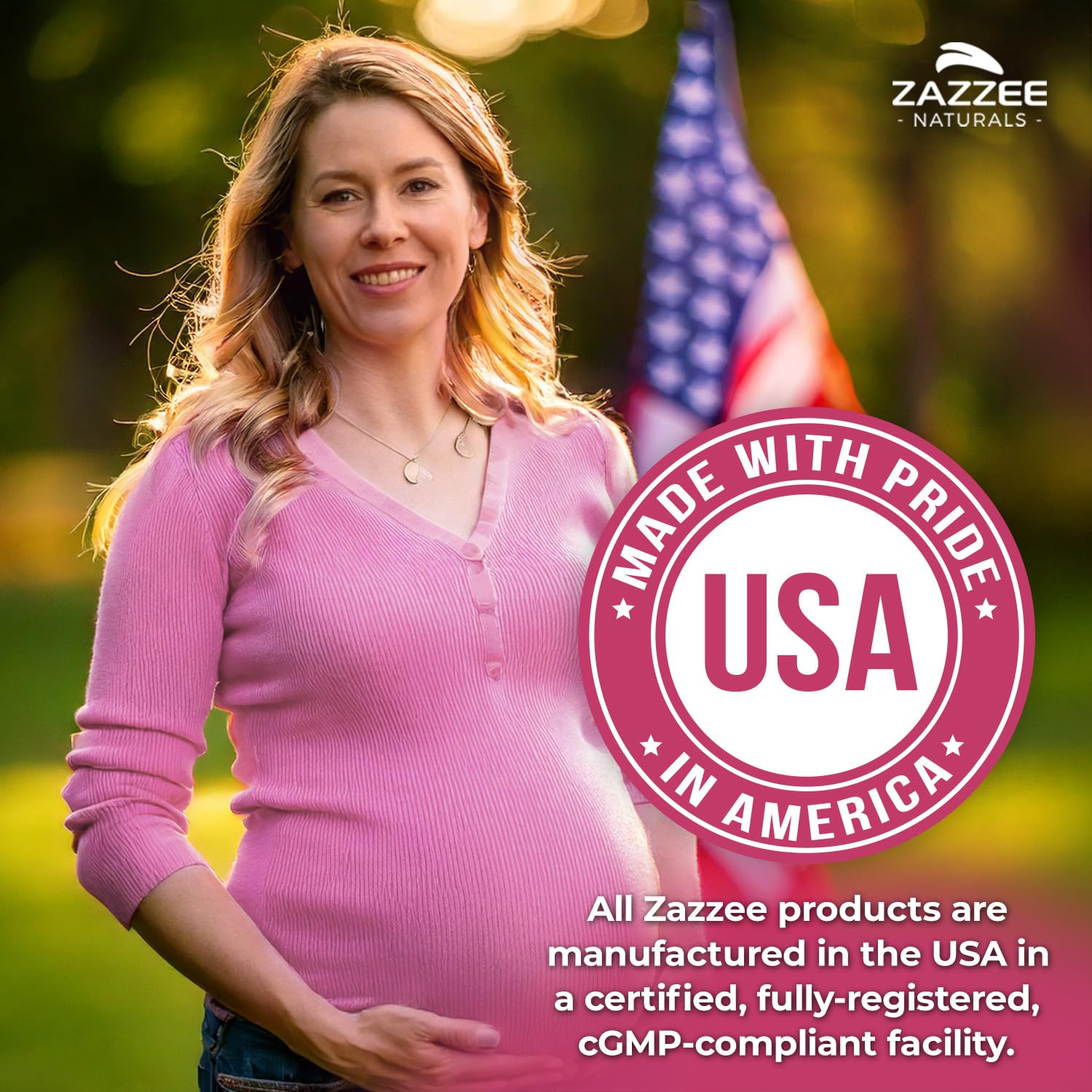 Zazzee Myo-D-Chiro Inositol, dosis diaria de 2050 mg para uso continuo.