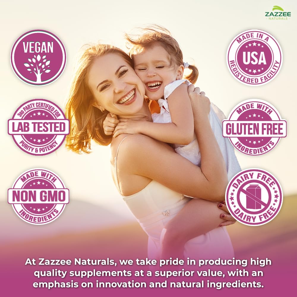 Zazzee PREGNOSITOL, versión vegana y libre de GMO.