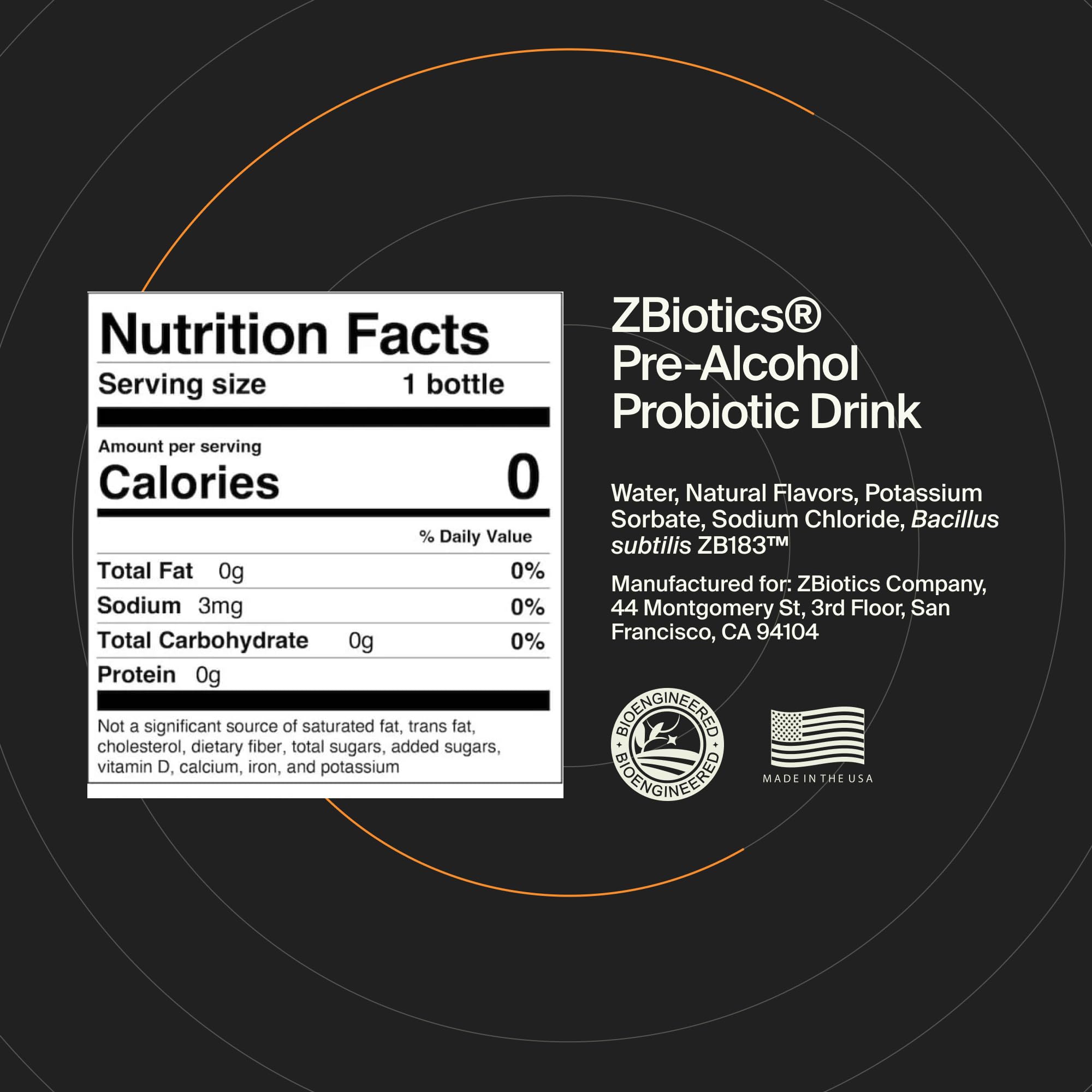 ZBiotics: experiencia para brindar con confianza.