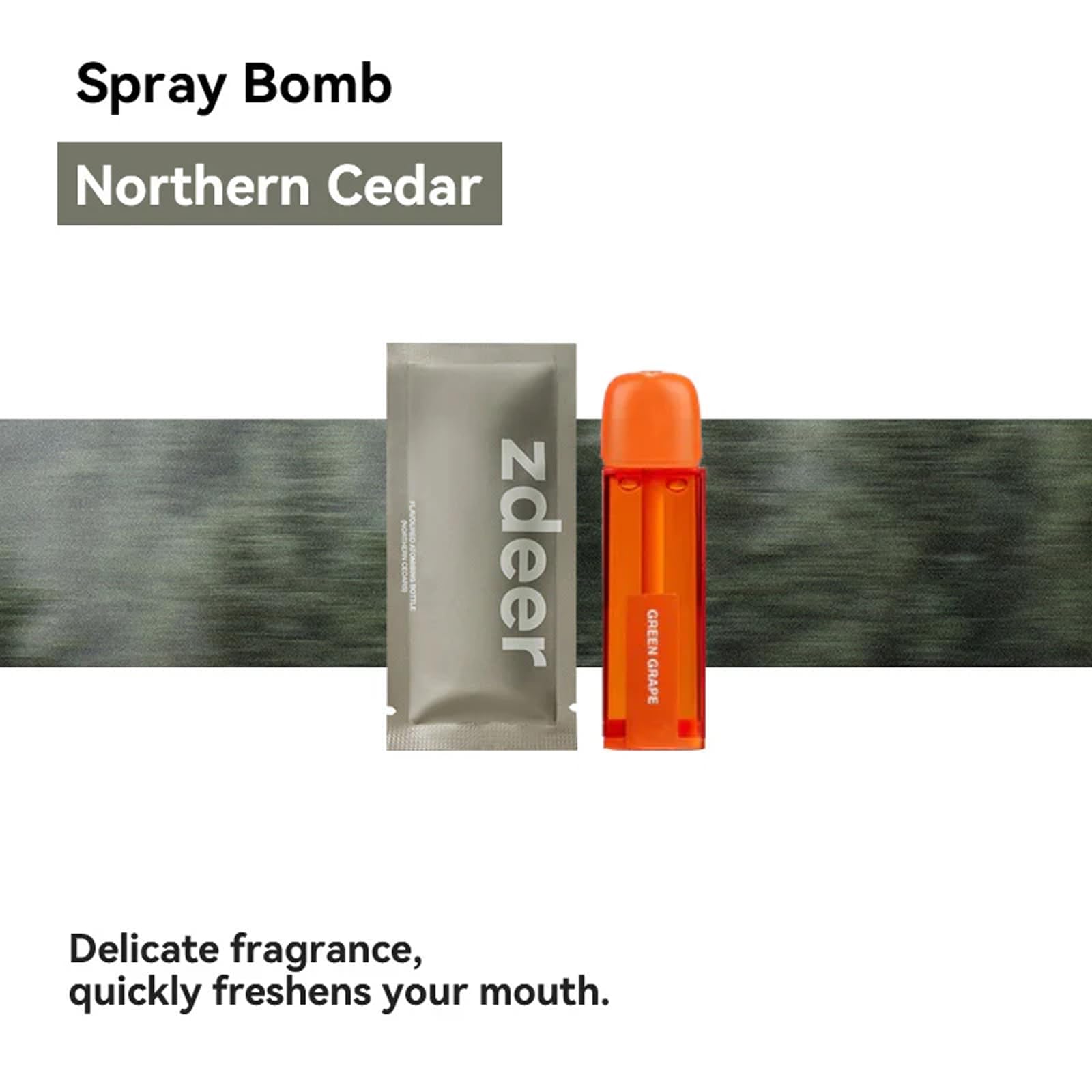 ZDEER recambio PW13 Aliento, niebla ultrafina para frescura rápida.