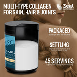 Zeal Naturals batido de coláfono vainilla, experiencia suave al beber