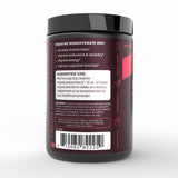 Textura de Zeal Naturals Creatina Monohidrato en polvo para mezcla suave
