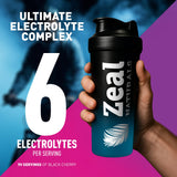 Aminoácidos BCAA y electrolitos en Zeal para resistencia.