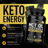 Etiqueta Zeal Naturals en la botella, opción sin gluten para keto.