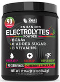 Zeal Naturals polvo electrolitos hidratacion sostenida para entrenamientos largos