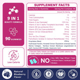 ZEBORA biotina con keratina gominolas para fortalecer el cabello