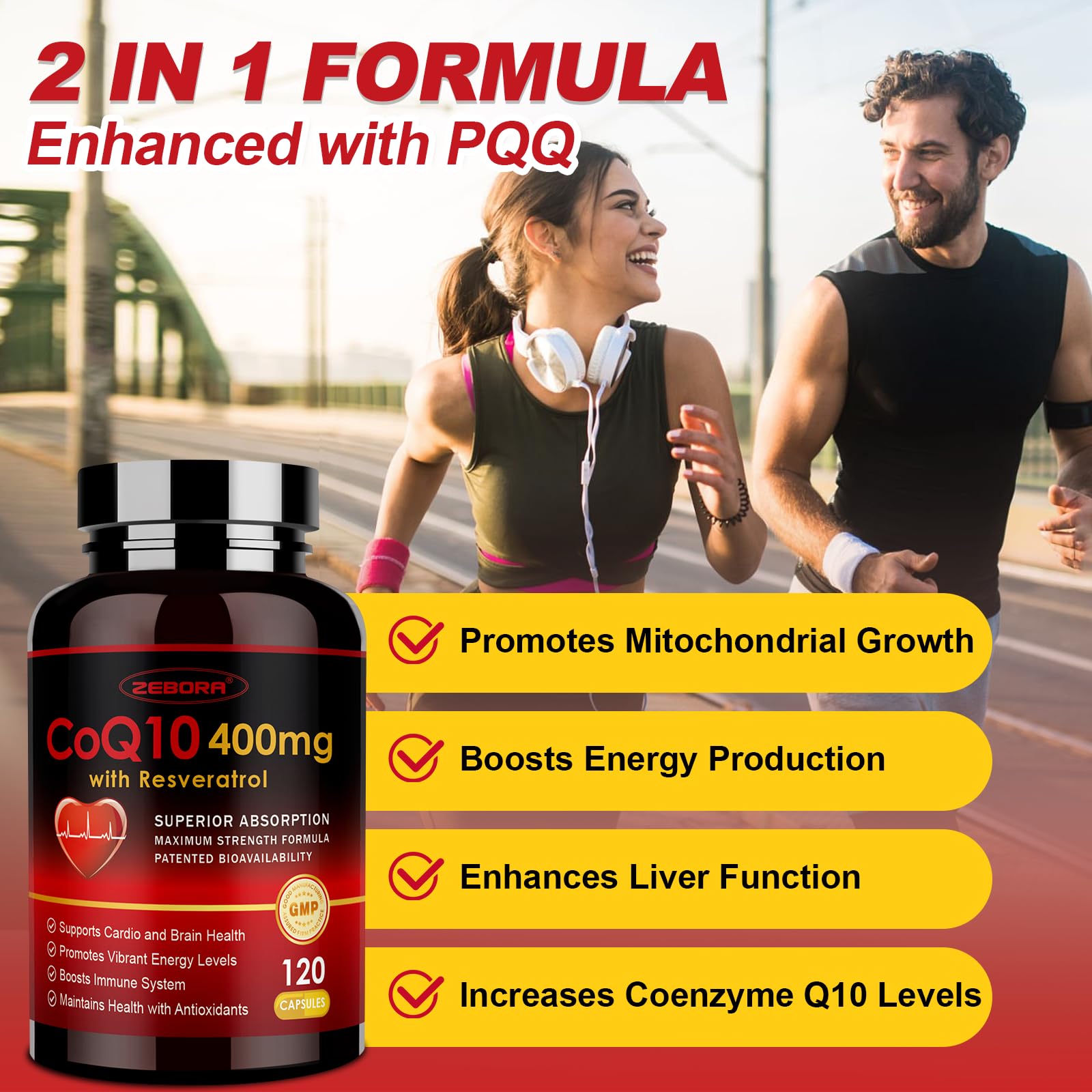 ZEBORA CoQ10-400mg-almacenamiento-facil cápsulas vegetales fáciles de guardar