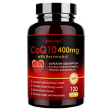 ZEBORA CoQ10-400mg cápsulas-vegetales con beneficio de absorción estable