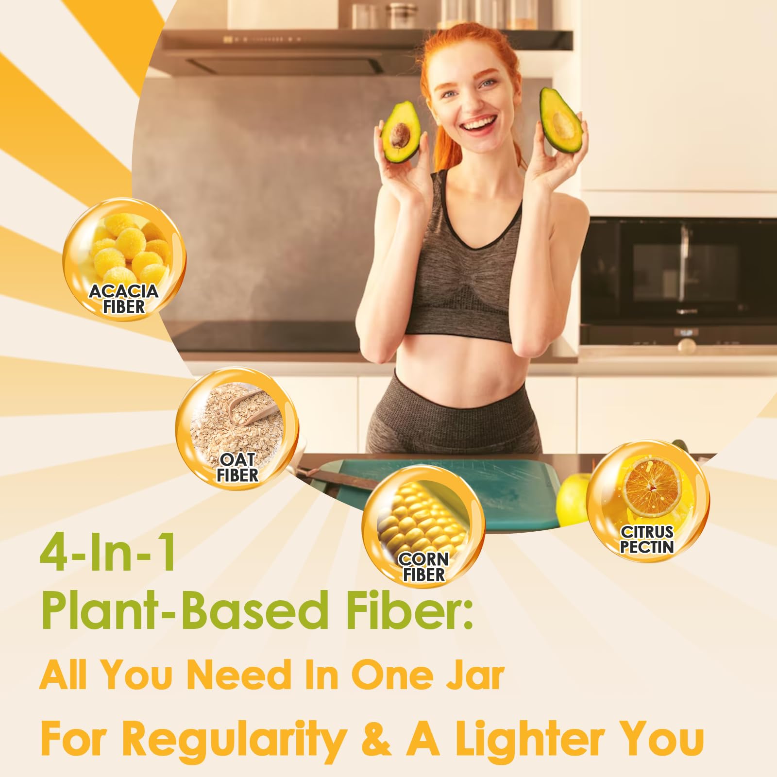 ZEBORA fibra para batidos y recetas, uso diario cómodo.