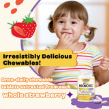 ZEBORA Kids Probiotic Chewables cierre hermético, mantiene la frescura y estabilidad.
