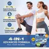 ZEBORA Magnesium Citrate, etiqueta nutricional legible para seguimiento.