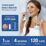 ZEBORA Magnesium Citrate Complex, etiqueta clara con información de suplementos.