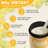 ZEBORA mezcla en bebida para disolver sin cambiar sabor, fácil.