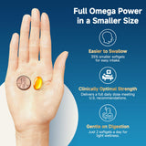 ZEBORA Omega-3 de alta concentración, 80% omega-3 por cápsula.