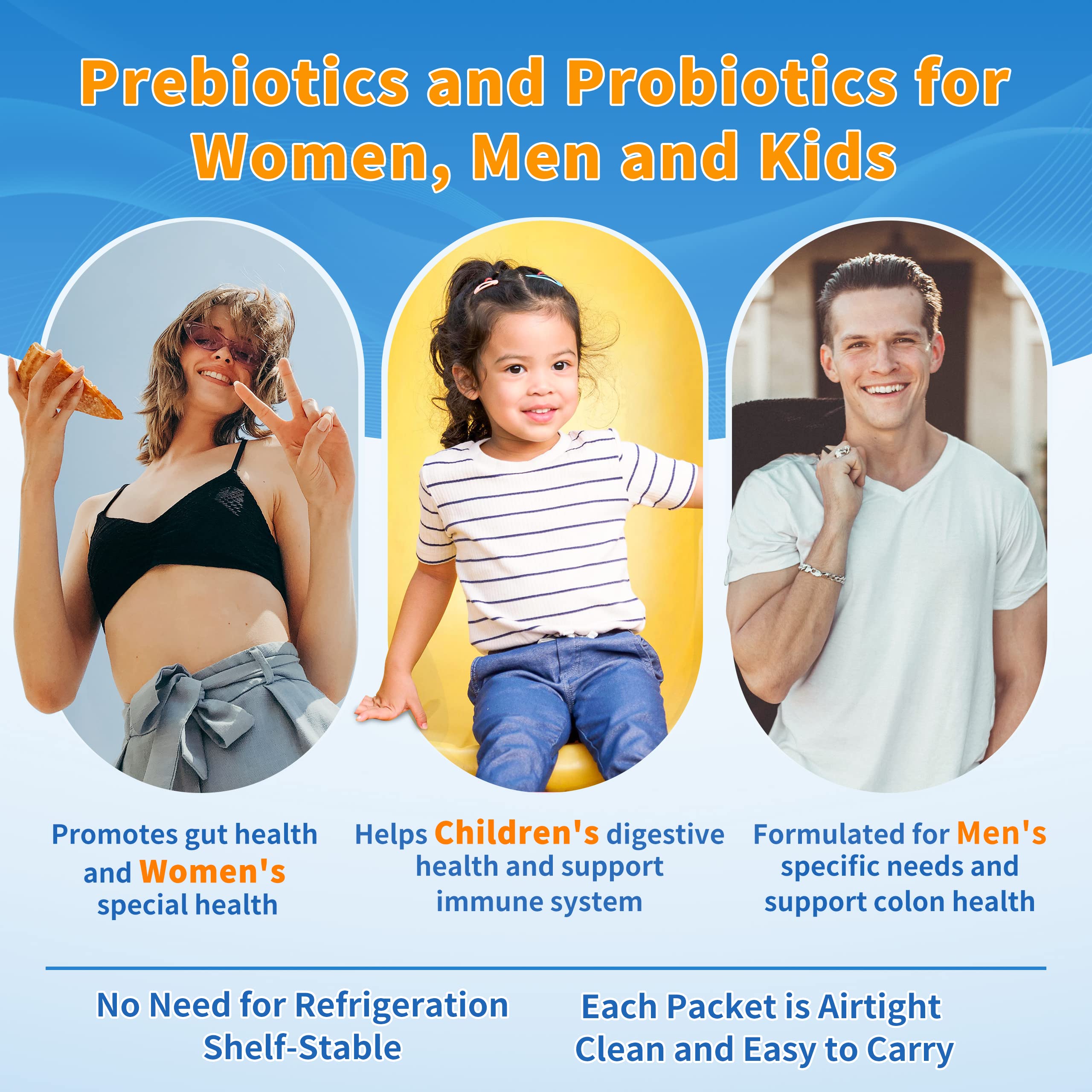 ZEBORA Probióticos, etiqueta clara, rápida identificación de beneficios para la digestión.
