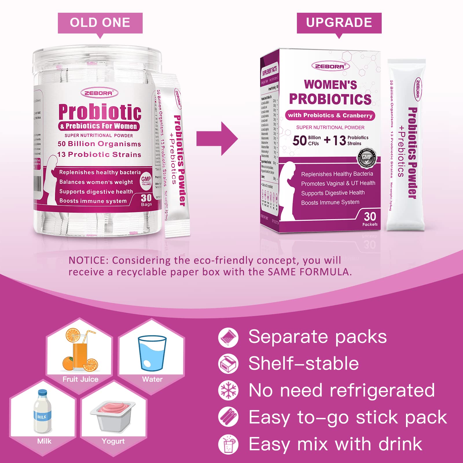 Cuchara medidora de Zebora Probiotics para dosis precisas